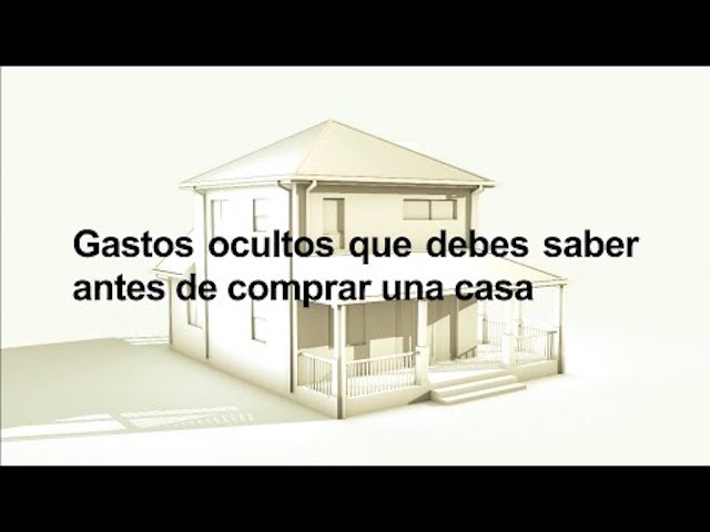 Gastos ocultos